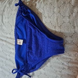 Blue Bikini Bottom Large